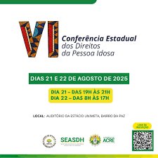 AC/Rio Branco: Governadora em exercício Mailza abre 6ª Conferência do Idoso